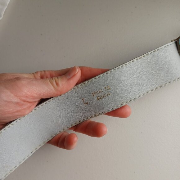 Vintage Southwestern Embroidered Belt, 29 - 32" - Picture 10 of 12